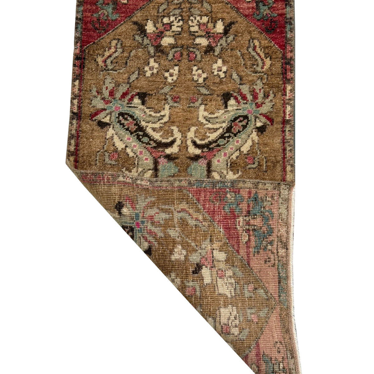 Pacific Anatolian 43918 Beige Orange Tradional Hand Knotted Rug