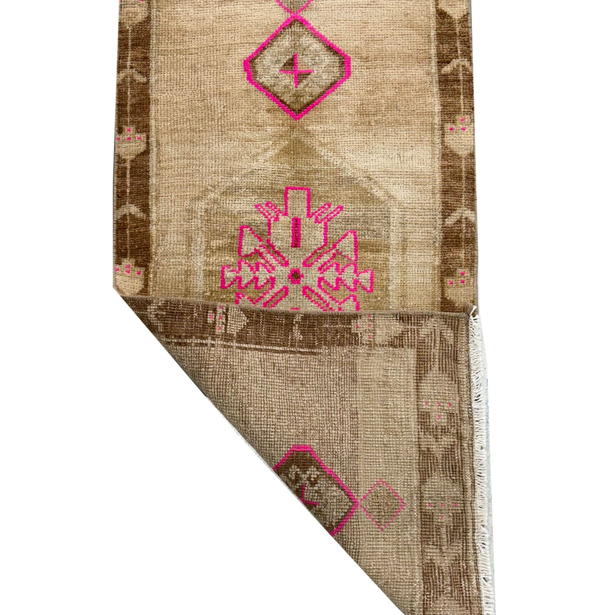 Pacific Anatolian 43920 Beige Brown Tradional Hand Knotted Rug