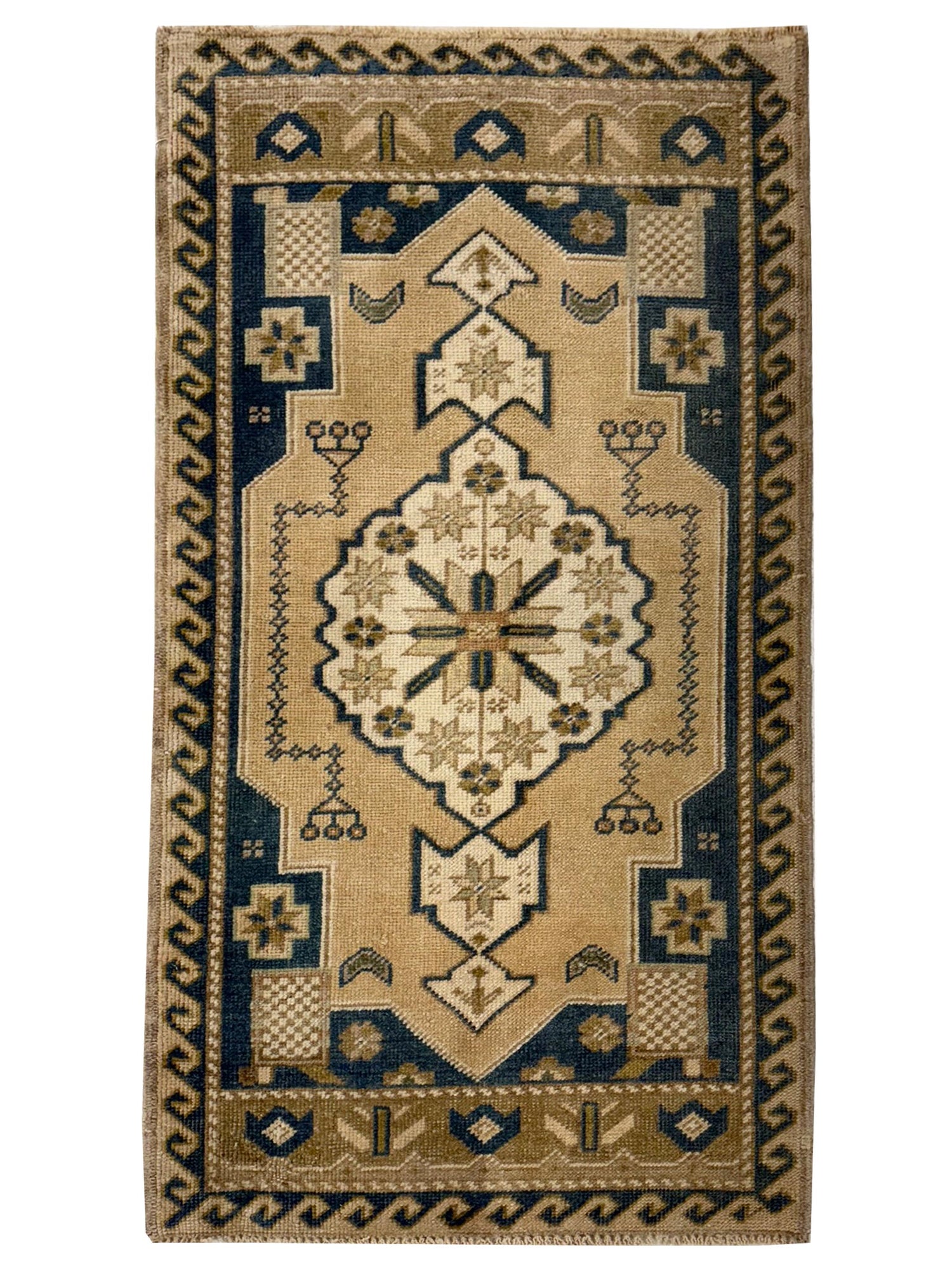 Pacific Anatolian  Beige Teal Tradional