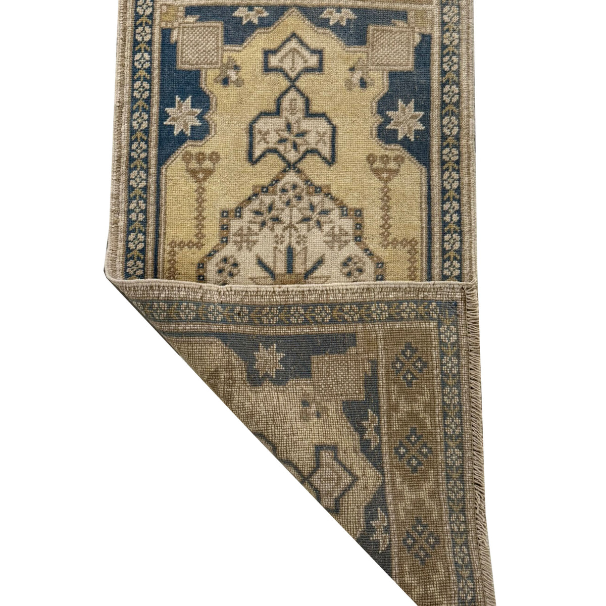 Pacific Anatolian 43926 Teal Gold Tradional Hand Knotted Rug