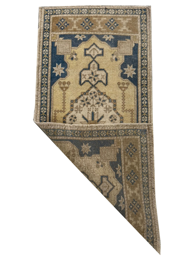 Pacific Anatolian 43926 Teal Gold Tradional Hand Knotted Rug