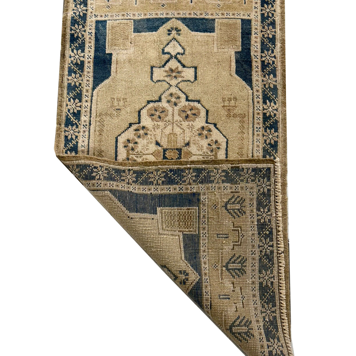 Pacific Anatolian 43927 Teal Gold Tradional Hand Knotted Rug