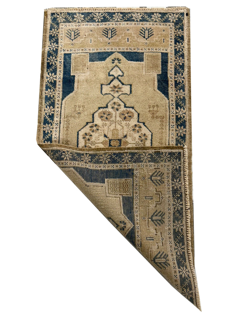 Pacific Anatolian 43927 Teal Gold Tradional Hand Knotted Rug