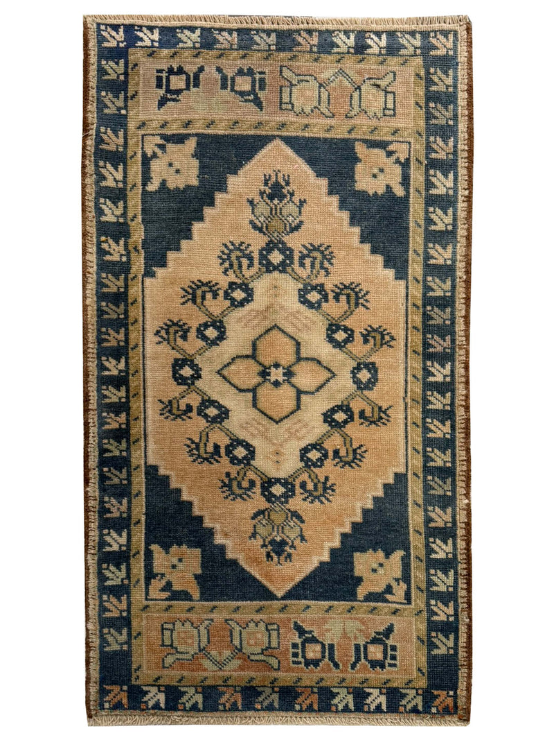 Pacific Anatolian  Teal Beige Tradional