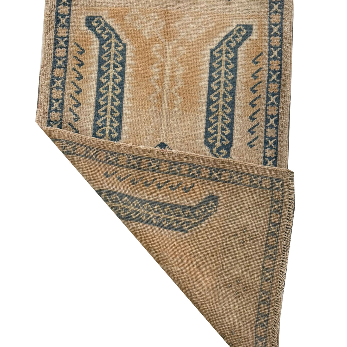 Pacific Anatolian 43929 Beige Teal Tradional Hand Knotted Rug