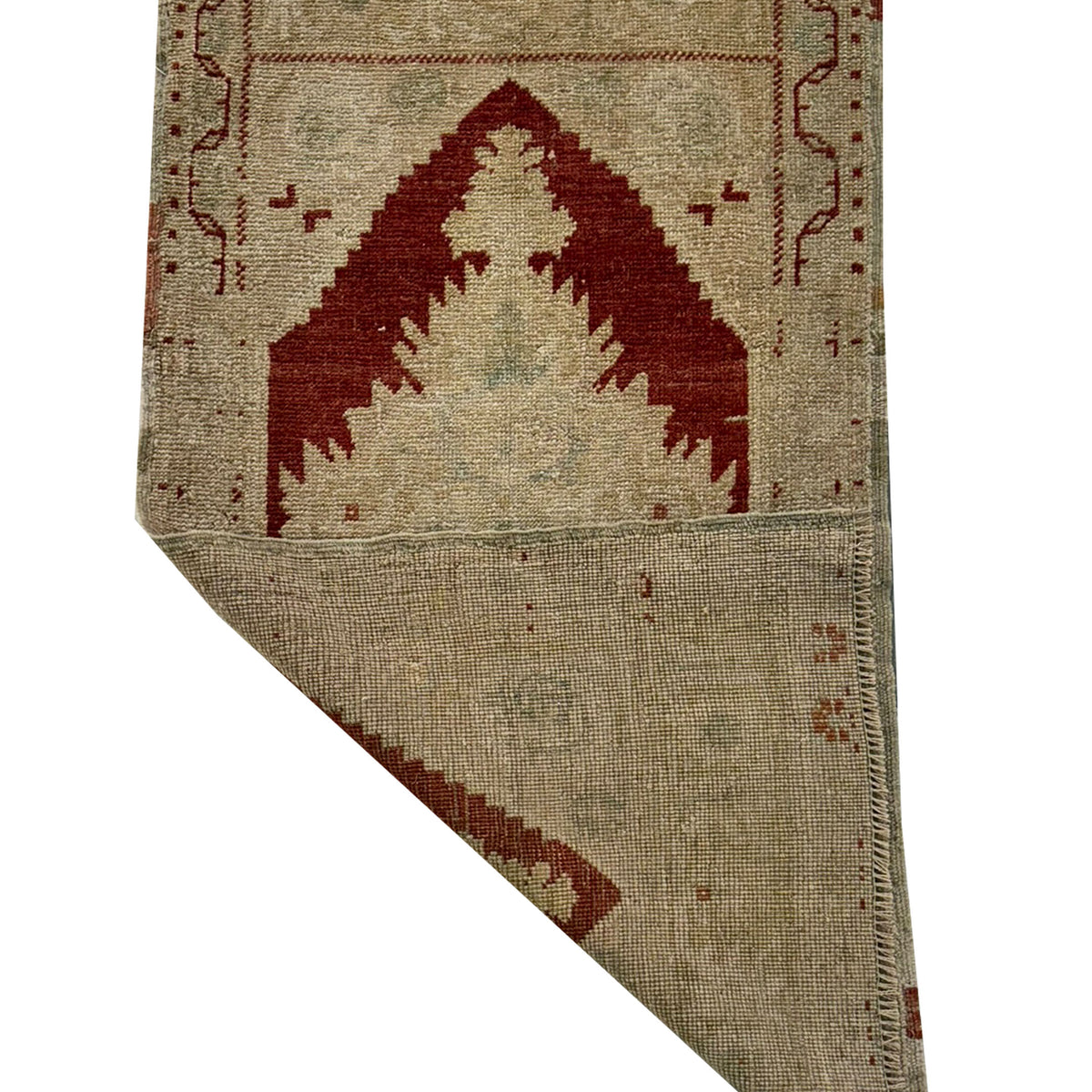 Pacific Anatolian 43932 Beige Rust Tradional Hand Knotted Rug