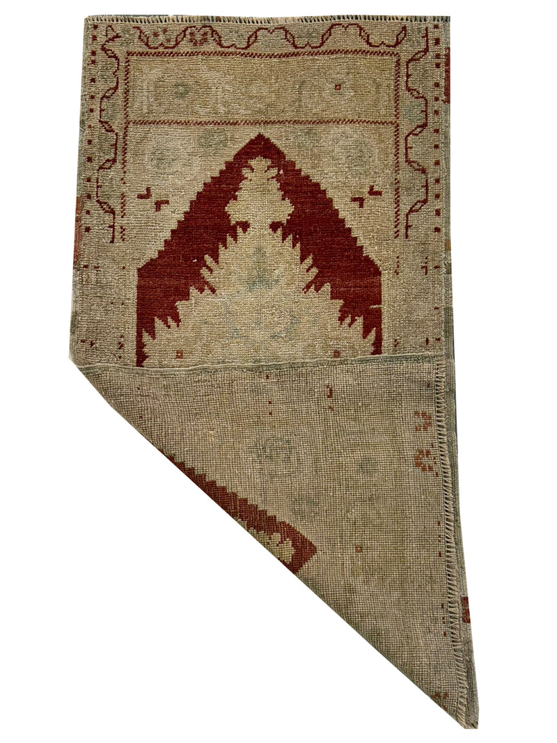 Pacific Anatolian 43932 Beige Rust Tradional Hand Knotted Rug
