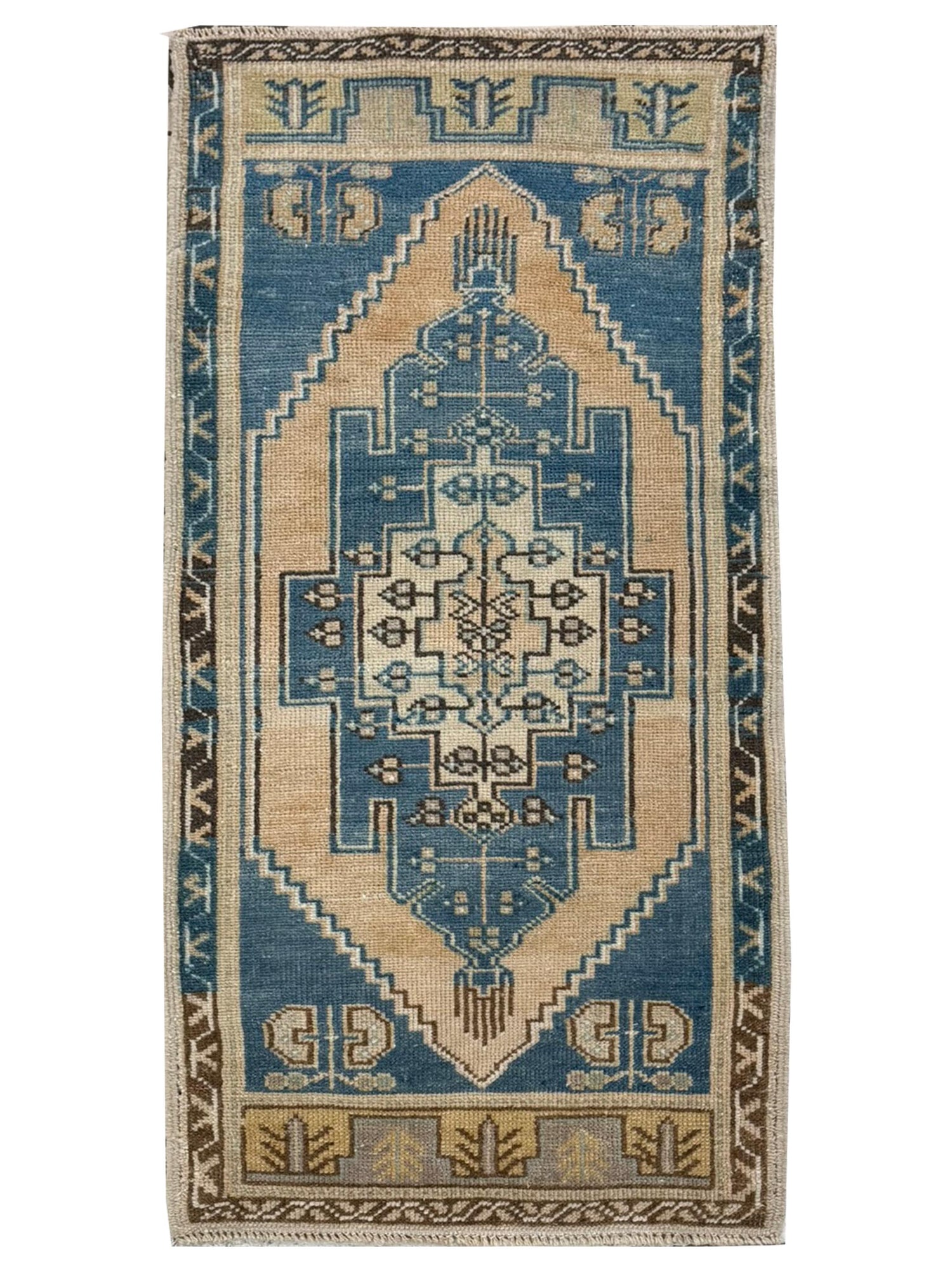 Pacific Anatolian  Beige Teal Tradional