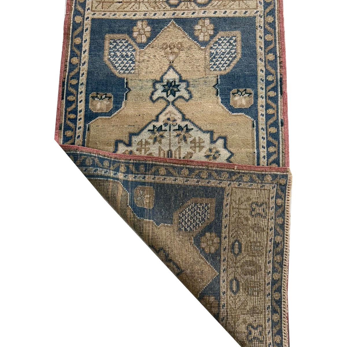 Pacific Anatolian 43953 Gold Teal Tradional Hand Knotted Rug