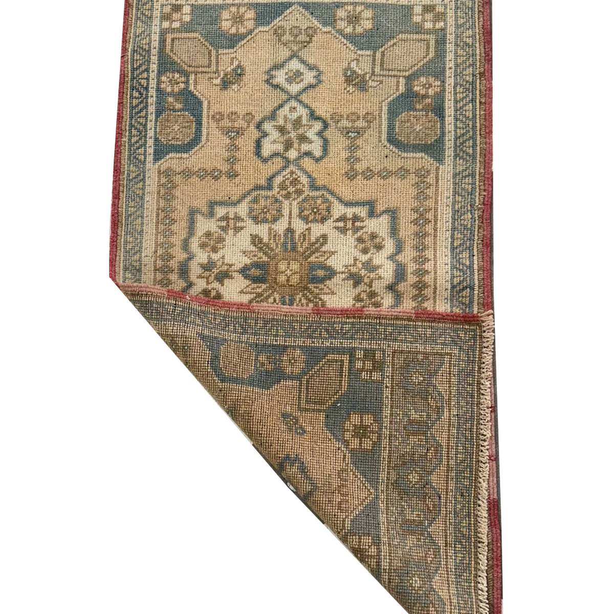 Pacific Anatolian 43958 Gold Teal Tradional Hand Knotted Rug