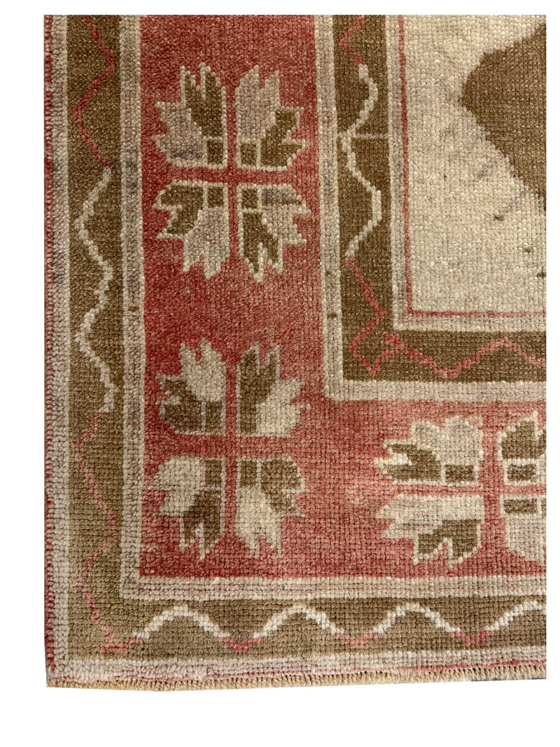 Pacific Kars TR 43968 Beige Peach Tradional Hand Knotted Rug