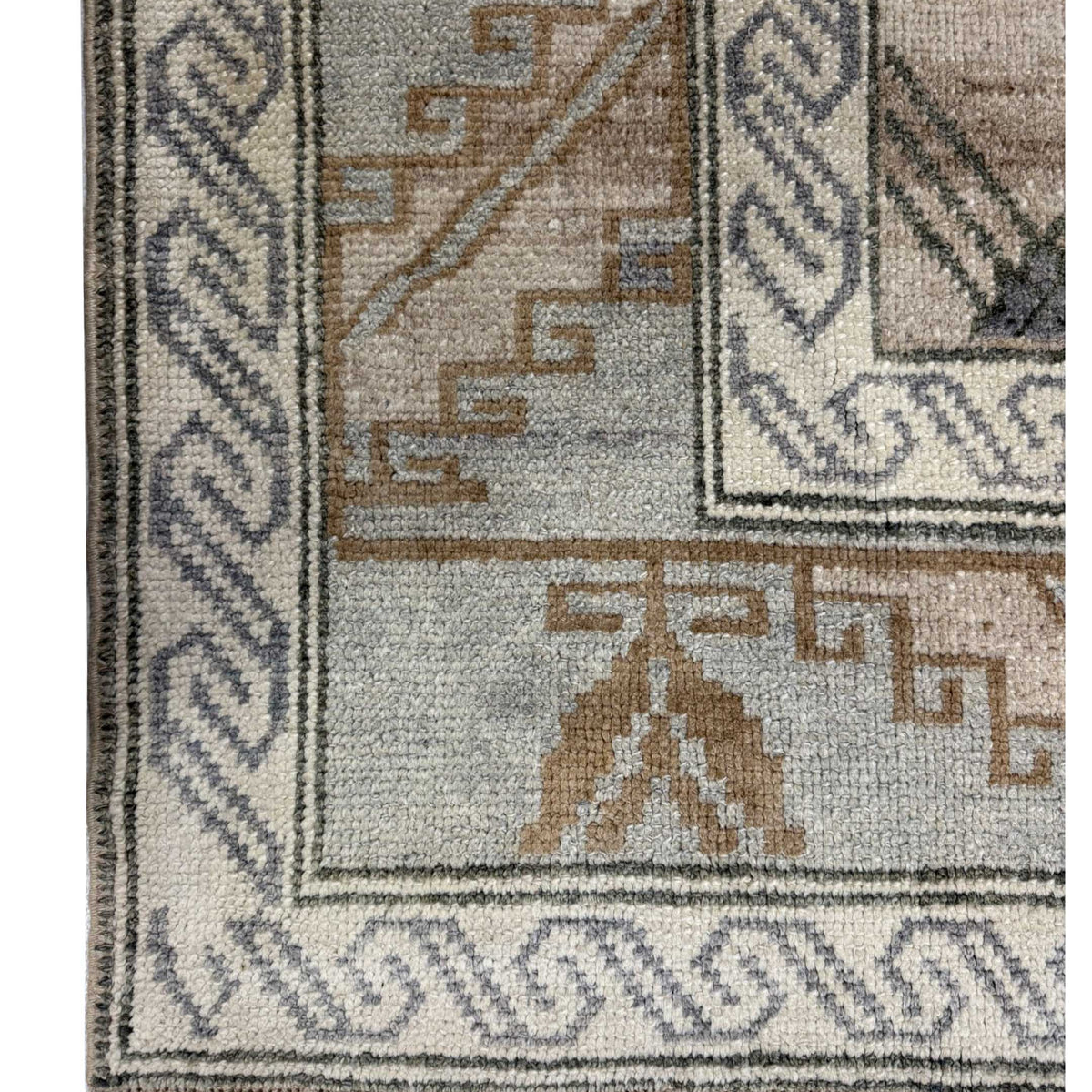 Pacific Kars TR 43969 Tan Grey Tradional Hand Knotted Rug