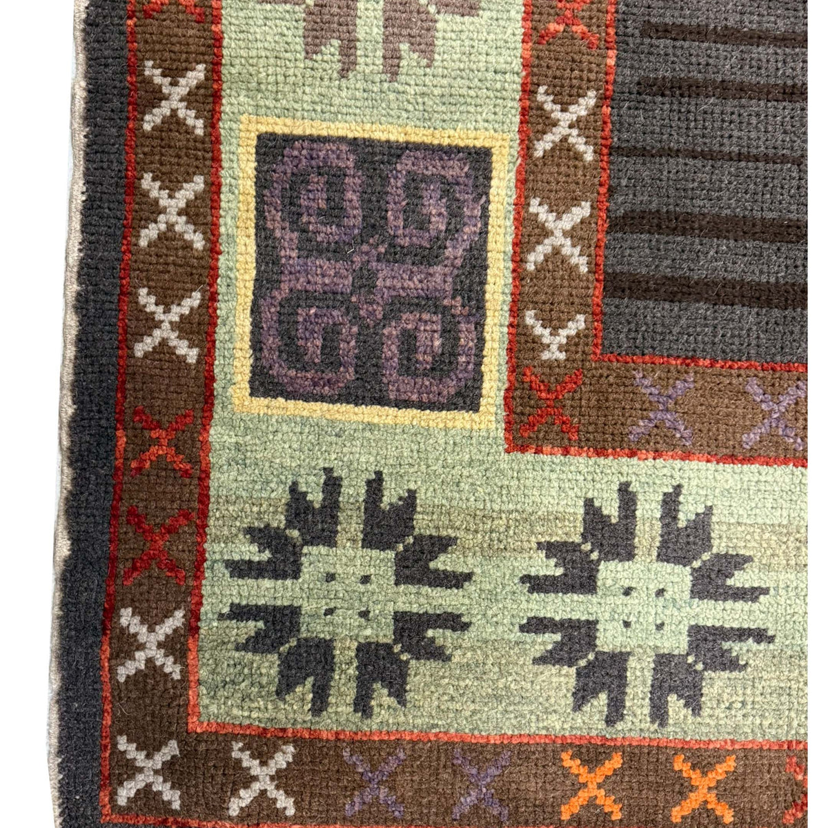 Pacific Kars TR 43972 Brown Orange Tradional Hand Knotted Rug