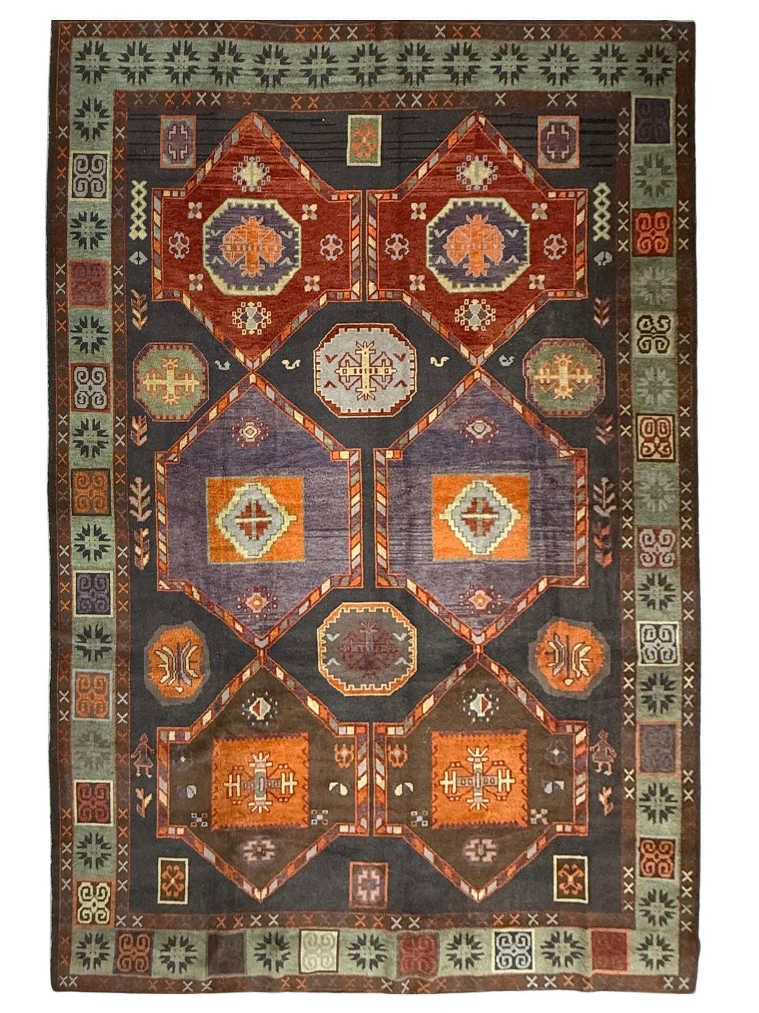 Pacific Kars TR  Brown Orange Tradional