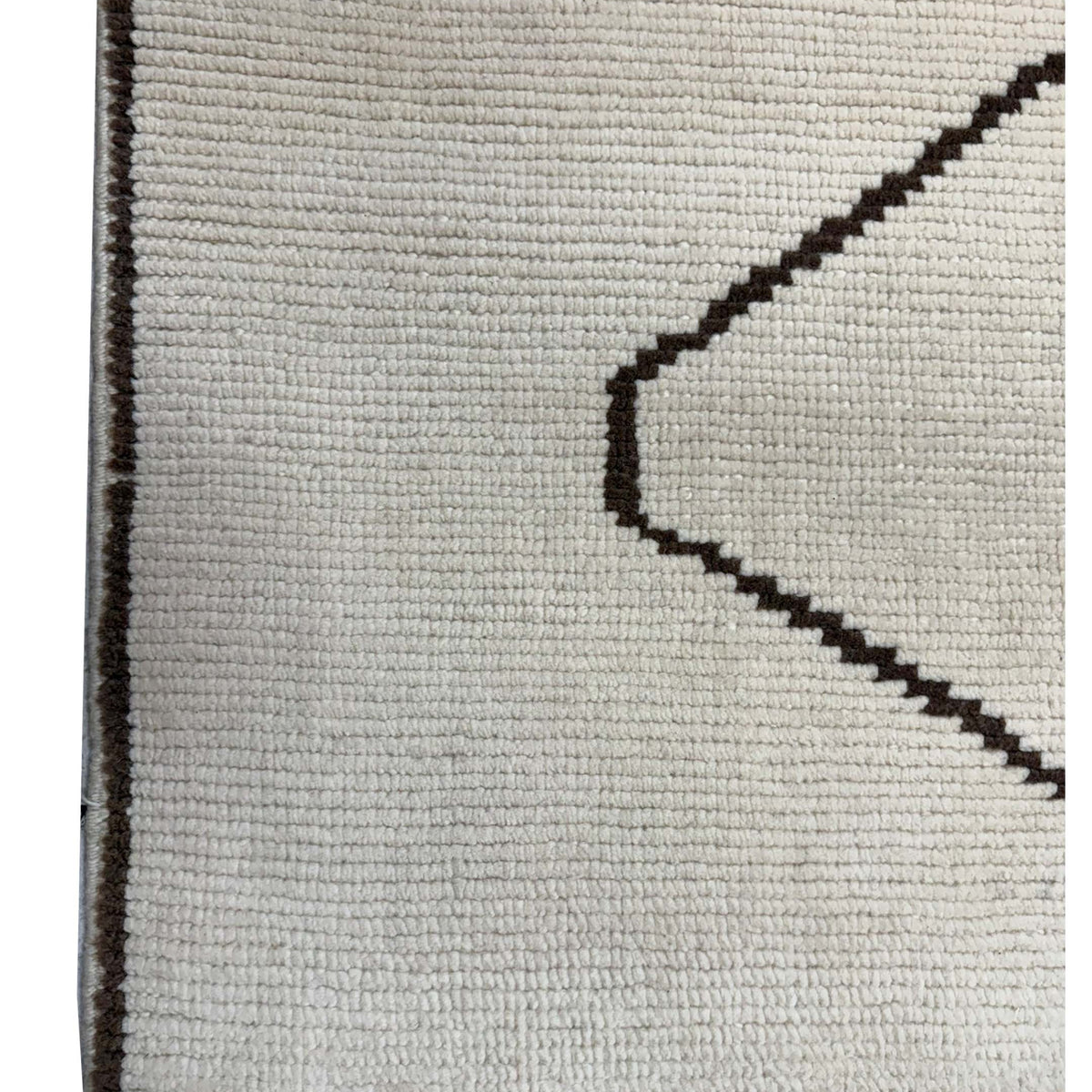 Pacific Moroccan-TR 43976 Ivory Brown Tradional Hand Knotted Rug