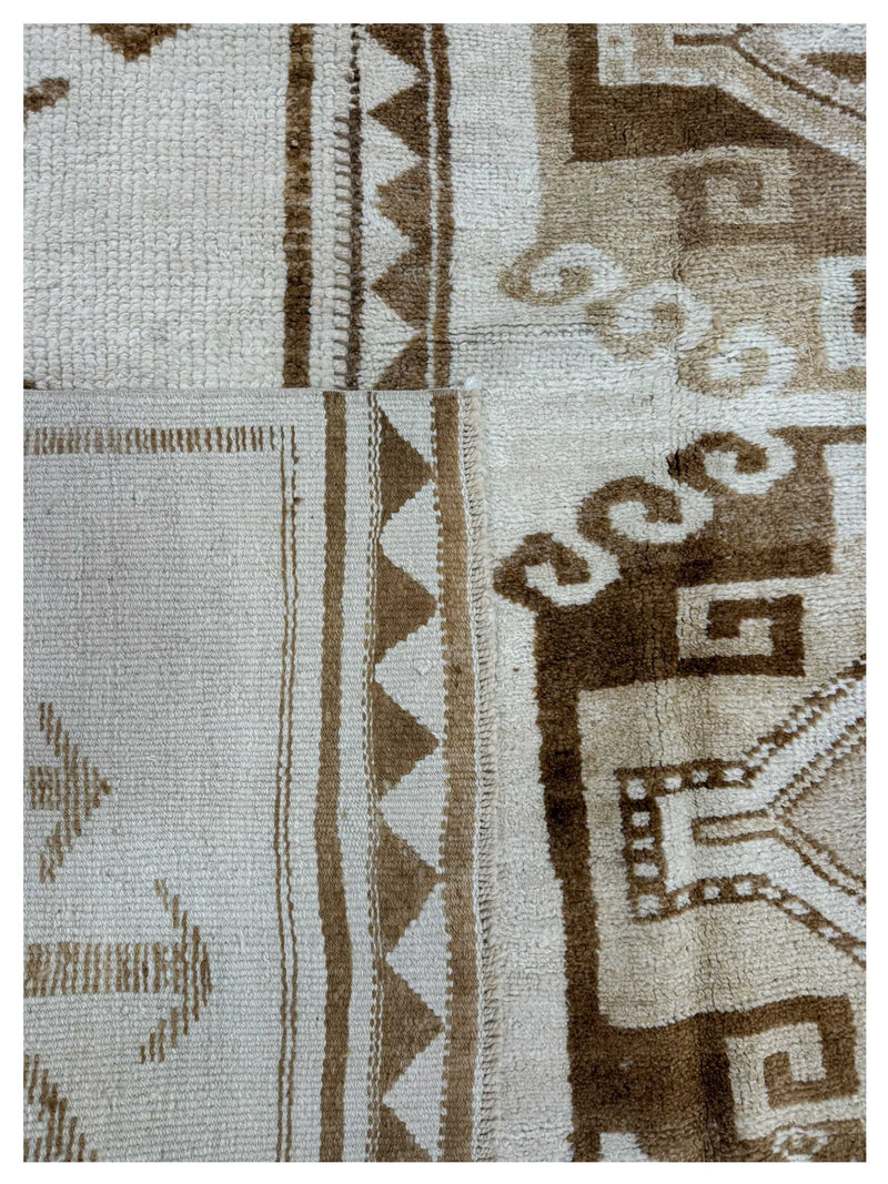 Pacific Anatolian-Natural 43979 Ivory Cream Tradional Hand Knotted Rug