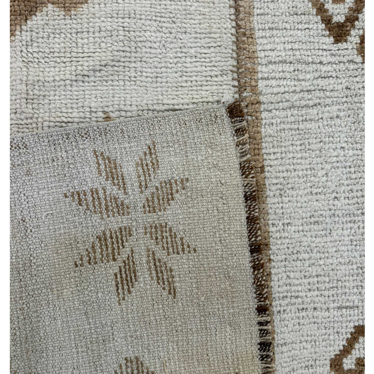 Pacific Anatolian-Natural 43982 Ivory Cream Tradional Hand Knotted Rug