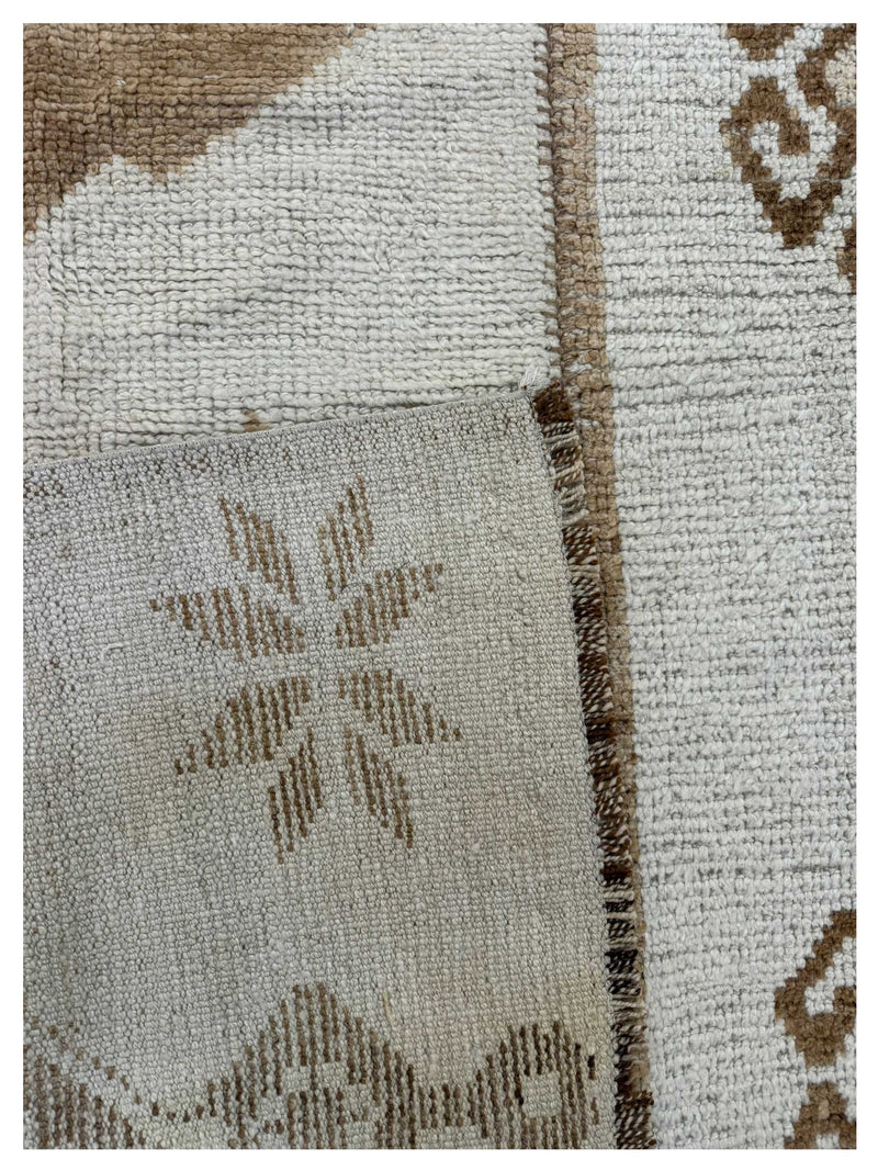 Pacific Anatolian-Natural 43982 Ivory Cream Tradional Hand Knotted Rug