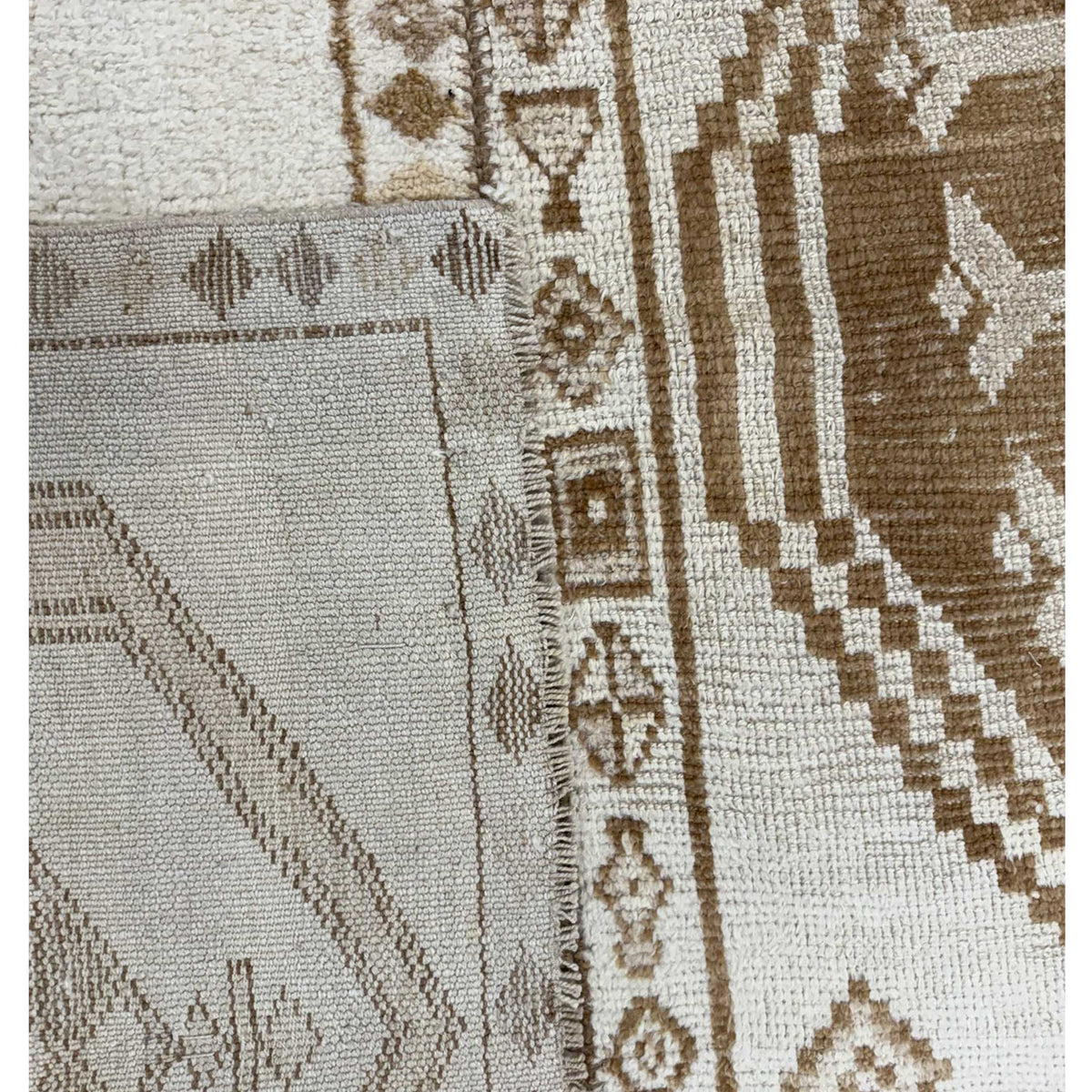 Pacific Anatolian-Natural 43984 Ivory Cream Tradional Hand Knotted Rug