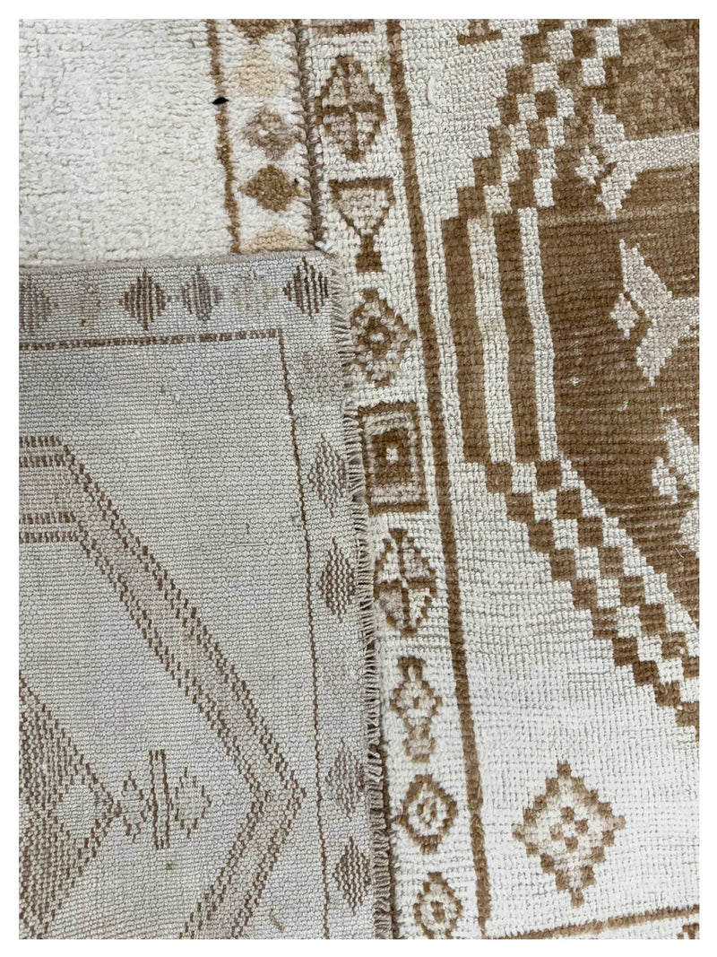 Pacific Anatolian-Natural 43984 Ivory Cream Tradional Hand Knotted Rug