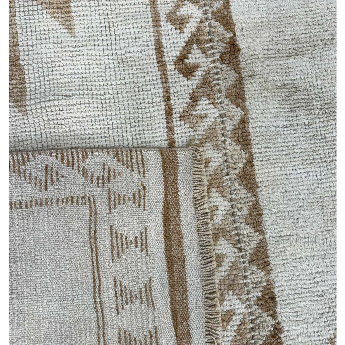 Pacific Anatolian-Natural 43986 Ivory Cream Tradional Hand Knotted Rug