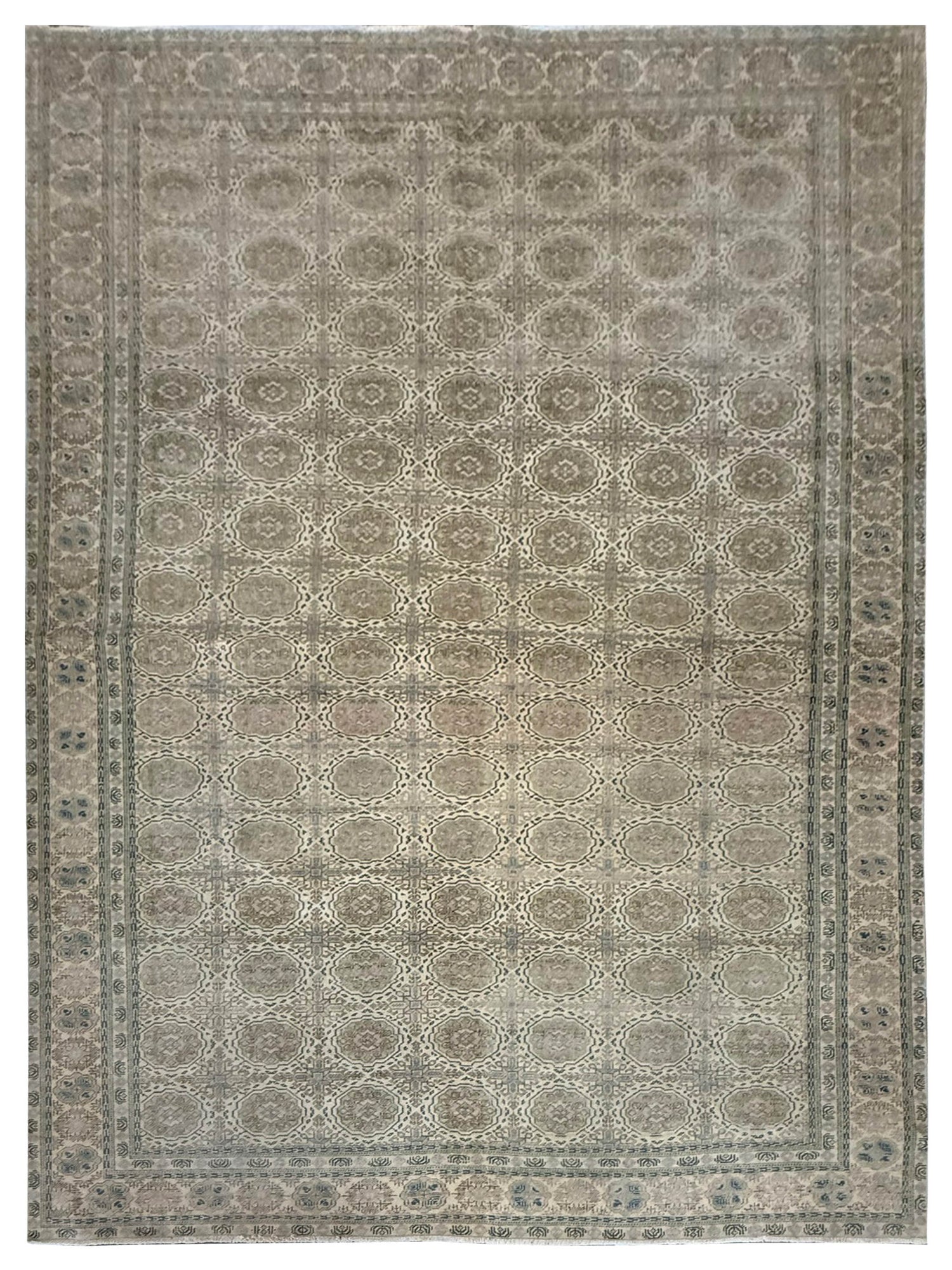 Pacific Kayseri  Beige Green Traditional