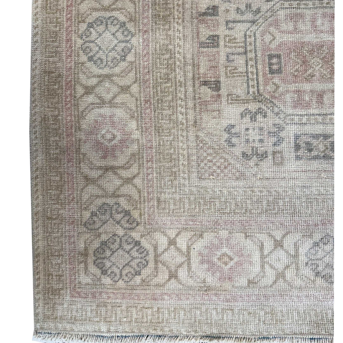 Pacific Kayseri 43993 Beige Grey Traditional Hand Knotted Rug