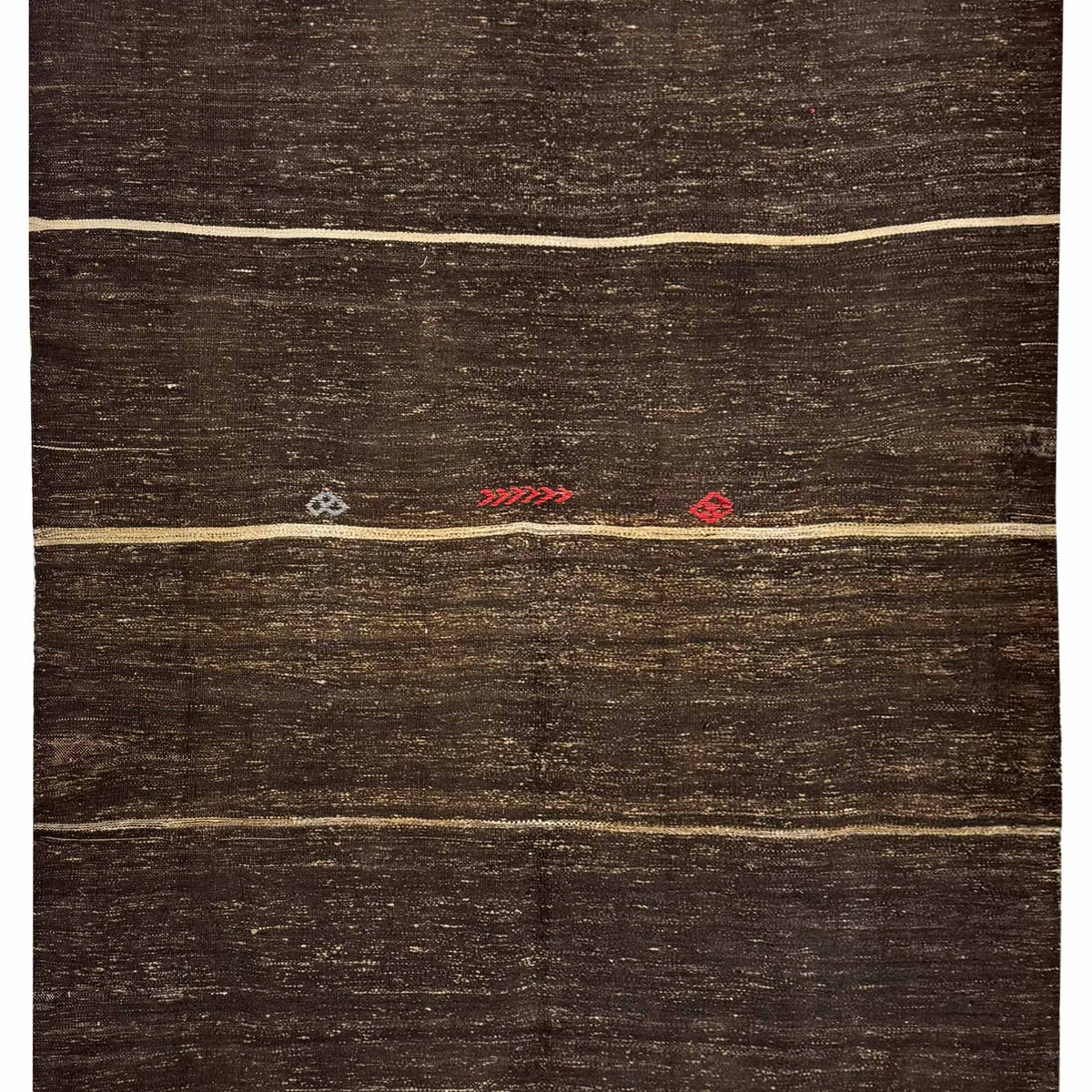 Pacific Jijim Kilim  Brown Cream Transitional