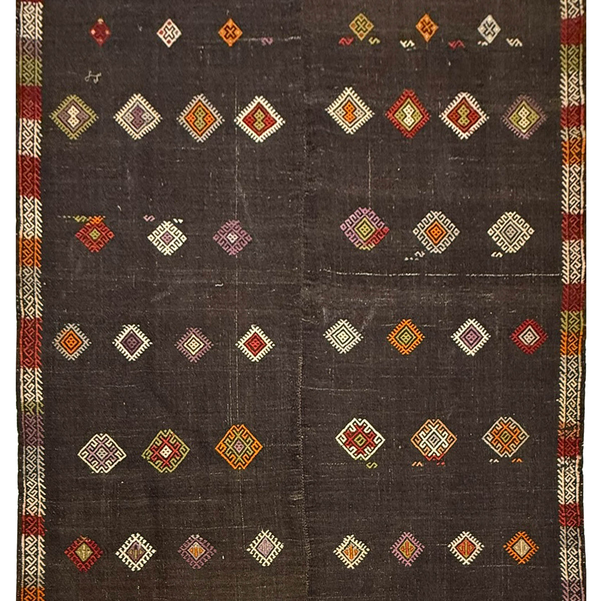 Pacific Jijim Kilim  Grey Multi Transitional