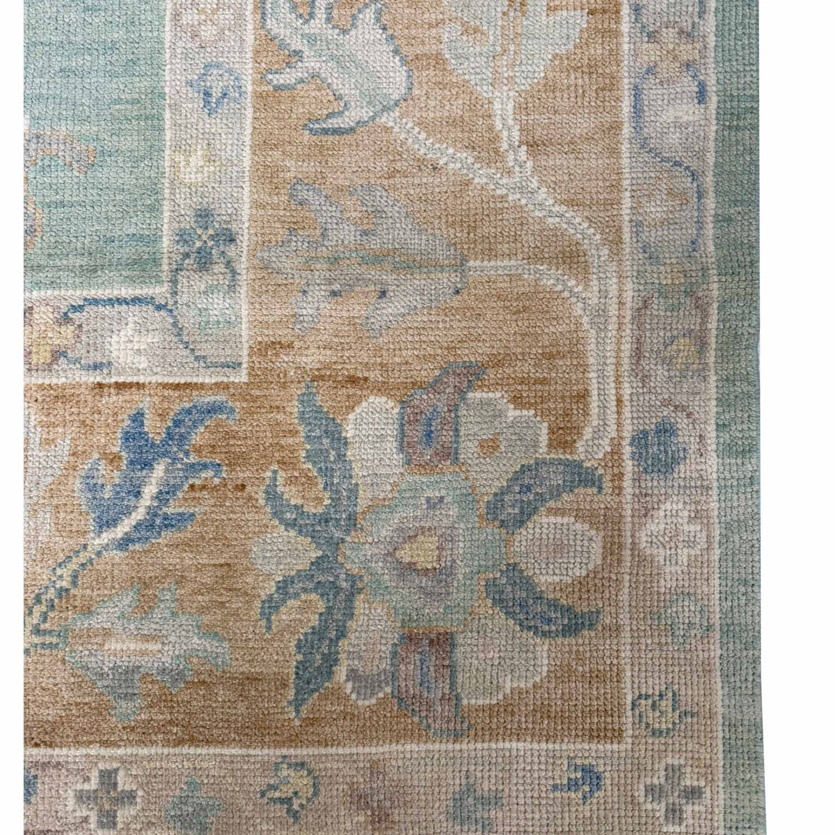 Pacific Ushak 44016 PISTACHO GOLD Transitional Hand Knotted Rug