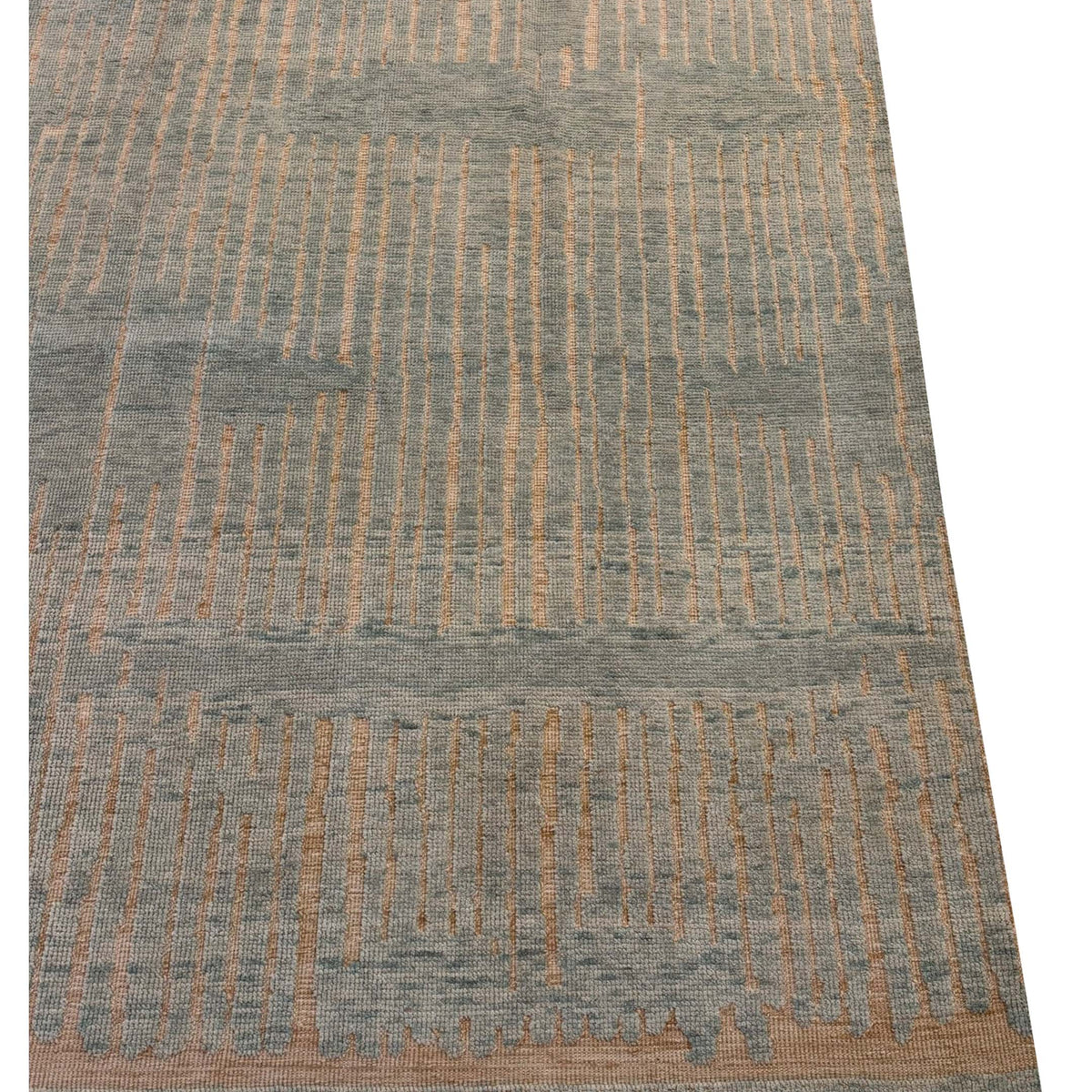 Pacific Moroccan 44020 PISTACHO PISTACHO Transitional Hand Knotted Rug