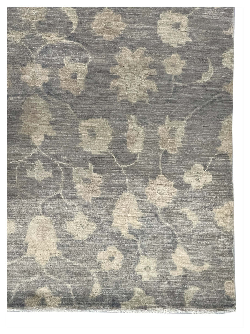 Pacific Ziegler 44024 Grey Grey Transitional Hand Knotted Rug