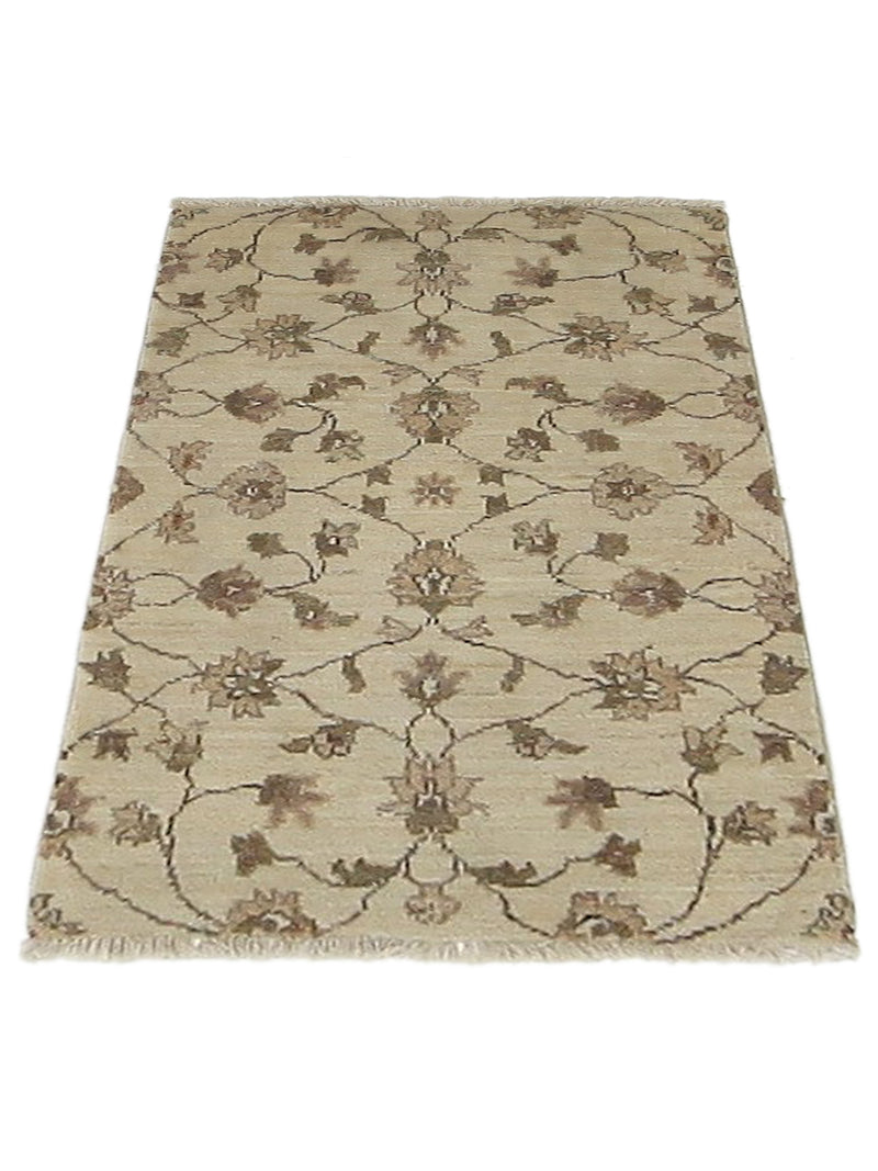 Pacific Ziegler 60039 Ivory Ivory Transitional Hand Knotted Rug