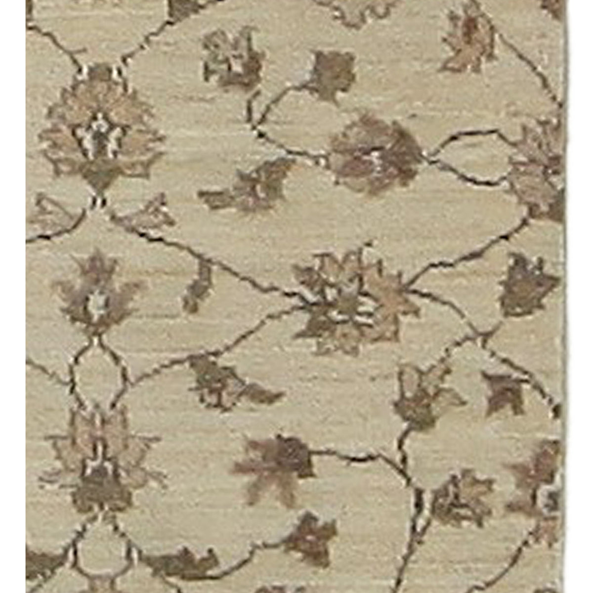 Pacific Ziegler 60039 Ivory Ivory Transitional Hand Knotted Rug
