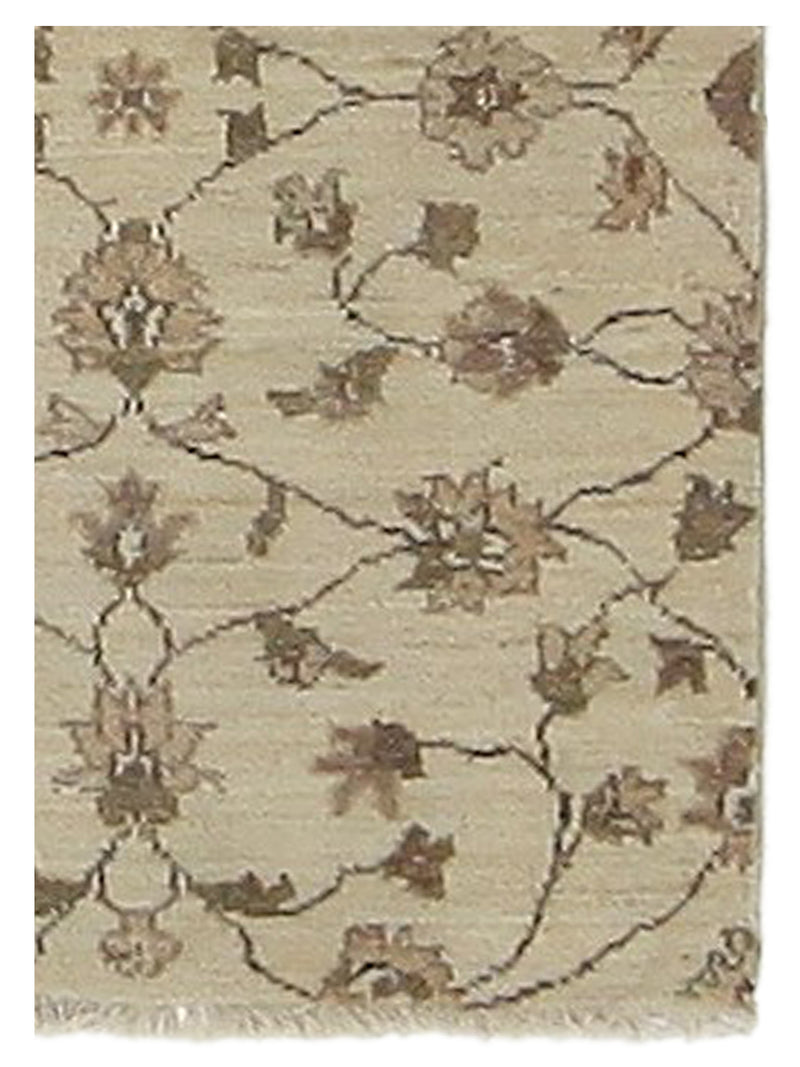 Pacific Ziegler 60039 Ivory Ivory Transitional Hand Knotted Rug