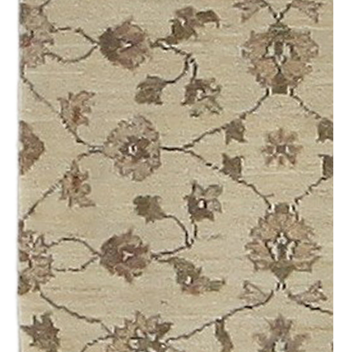 Pacific Ziegler 60039 Ivory Ivory Transitional Hand Knotted Rug