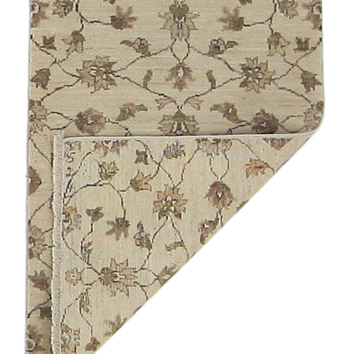 Pacific Ziegler 60039 Ivory Ivory Transitional Hand Knotted Rug