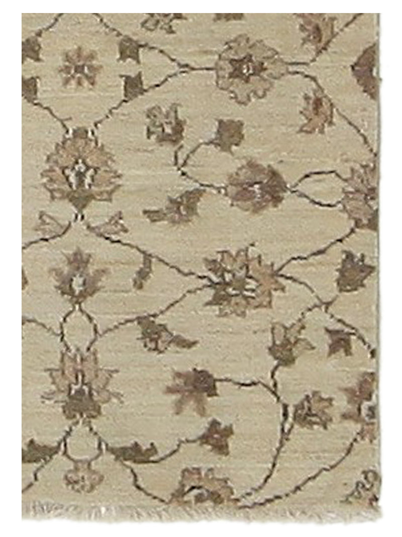 Pacific Ziegler 60040 Ivory Ivory Traditional Hand Knotted Rug