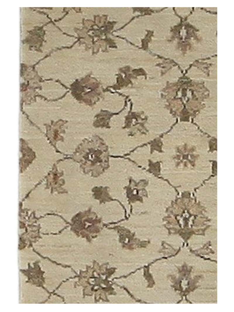 Pacific Ziegler 60040 Ivory Ivory Traditional Hand Knotted Rug