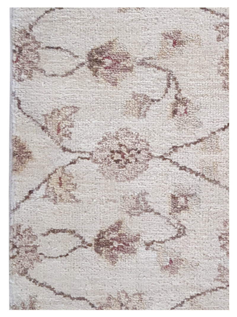 Pacific Ziegler 60041 Ivory Ivory Transitional Hand Knotted Rug