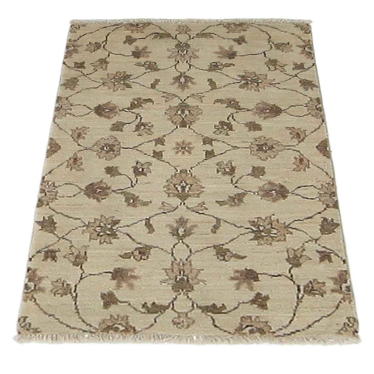 Pacific Ziegler 60046 Ivory Ivory Transitional Hand Knotted Rug