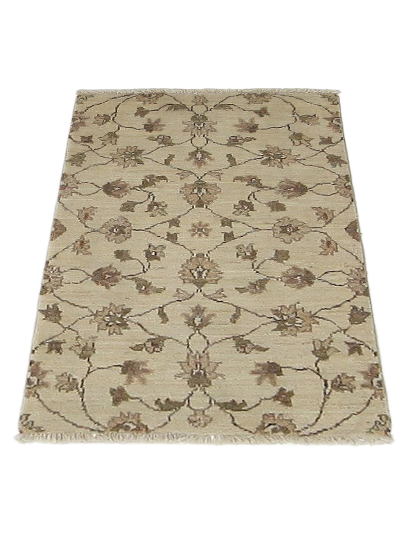 Pacific Ziegler 60046 Ivory Ivory Transitional Hand Knotted Rug