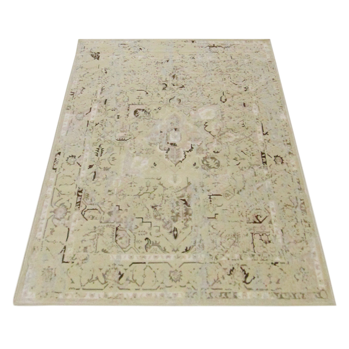 Aira Topkapi 60406 Ivory Ivory Traditional Wilton Rug