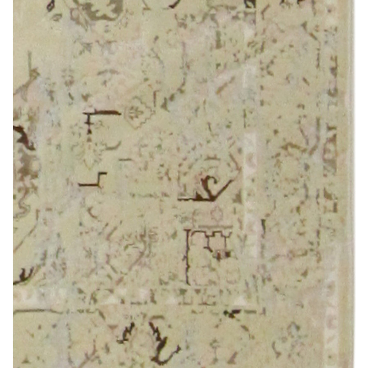 Aira Topkapi 60406 Ivory Ivory Traditional Wilton Rug