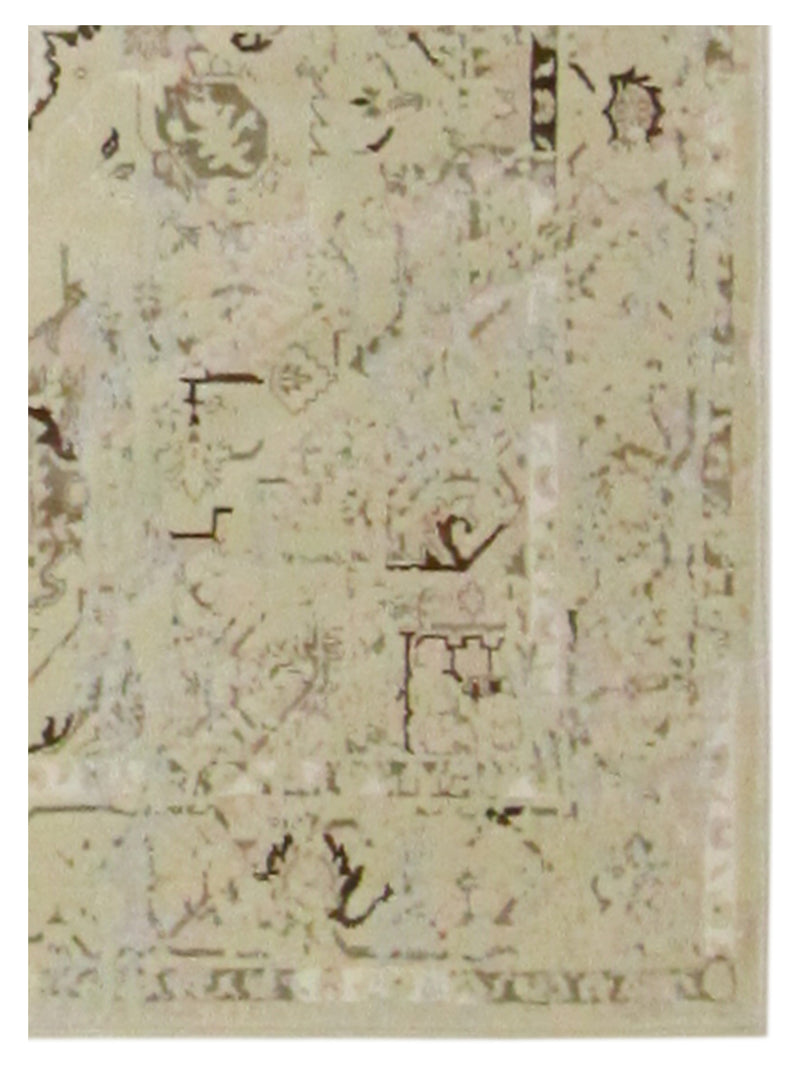 Aira Topkapi 60406 Ivory Ivory Traditional Wilton Rug