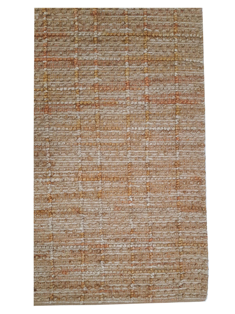 Aura Beacon 64680 Tangerine Tangerine Modern Power Loom Rug