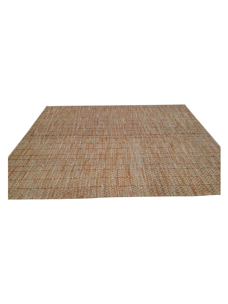 Aura Beacon 64680 Tangerine Tangerine Modern Power Loom Rug