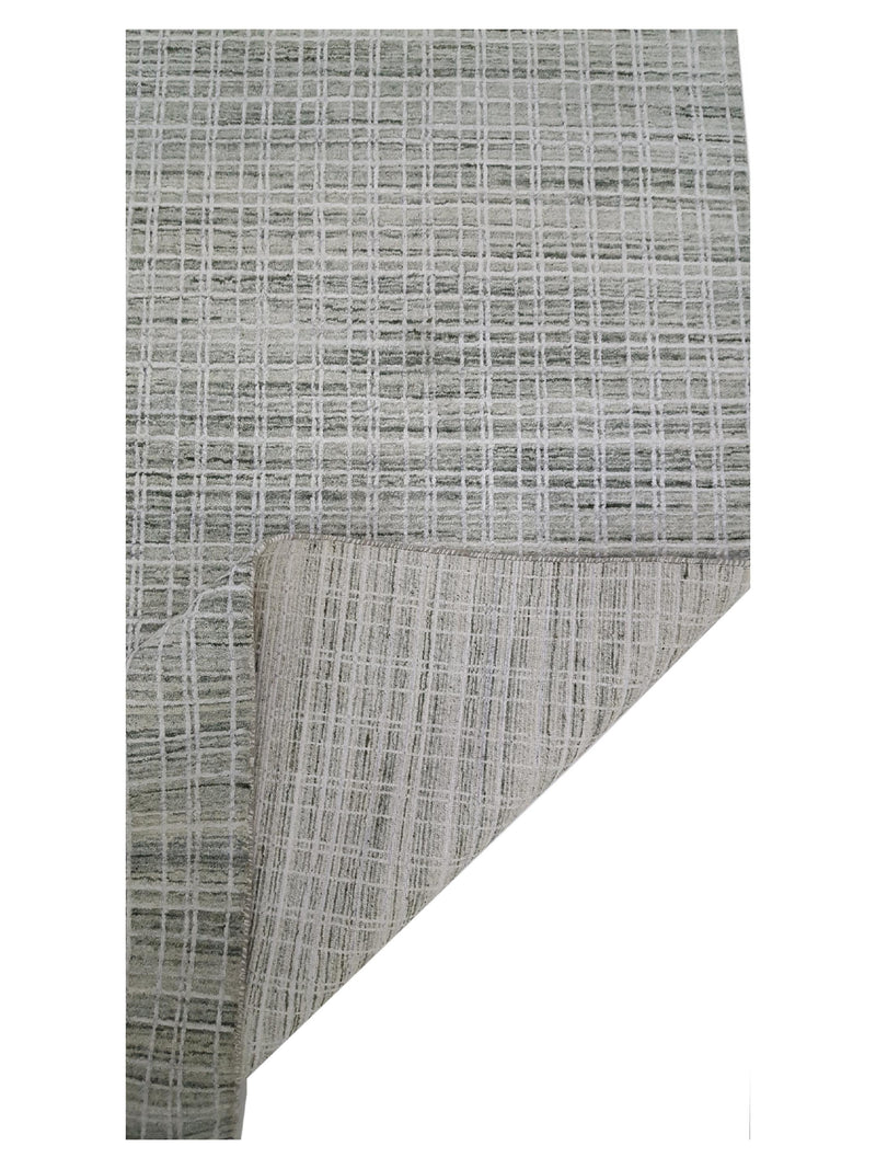 Aira Urbana 64744 Green Green Transitional Hand Loom Rug