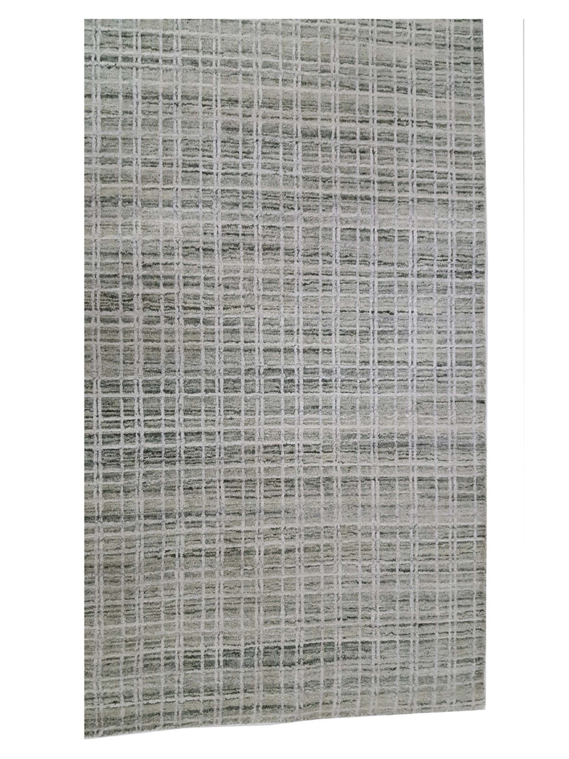 Aira Urbana 64744 Green Green Transitional Hand Loom Rug