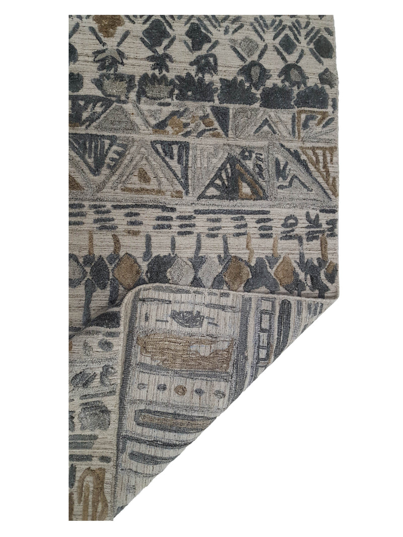 Aura Sojourn 64783 Grey Ivory Transitional Hand Loom Rug